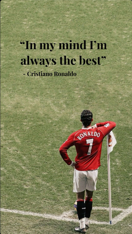 In my mind, I’m always the best, CR7 - XPosters